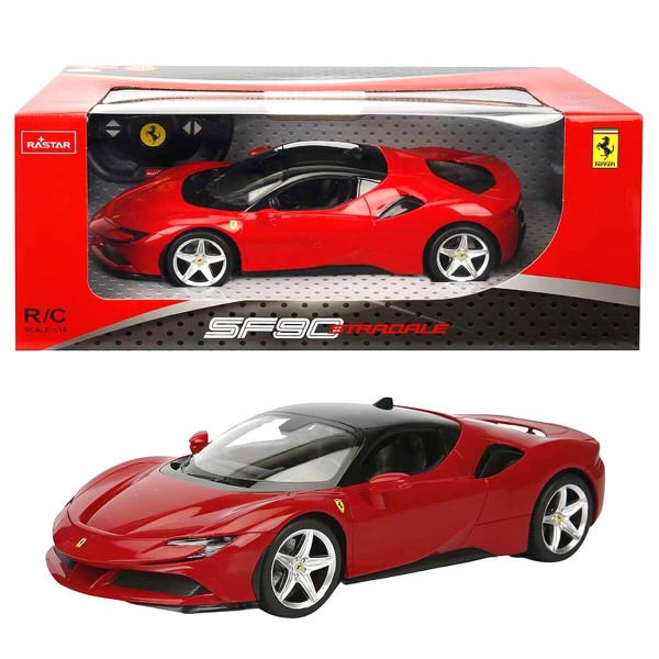 Ferrari SF90 Stradale 1:14 Işıklı Uzaktan Kumandalı Araba RST-97300