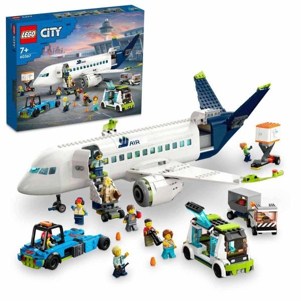 LEGO City Yolcu Uçağı Yapım Oyuncak Seti LCT-60367