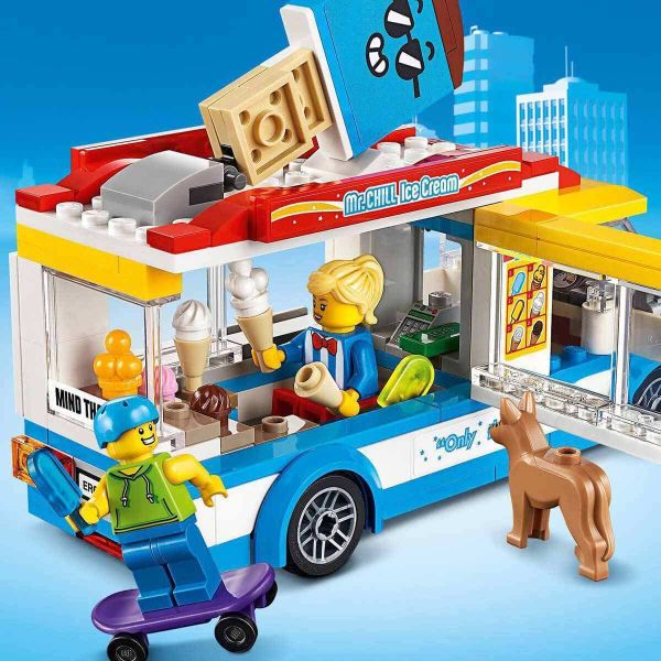 LEGO City Great Vehicles Dondurma Arabası Yapım Oyuncak Seti LCT-60253