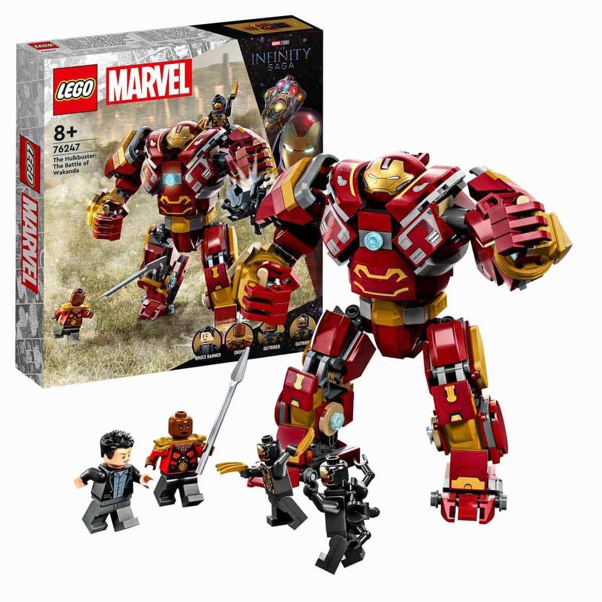 LEGO Marvel Hulkbuster Wakanda Savaşı Yapım Oyuncak Seti LMV-76247