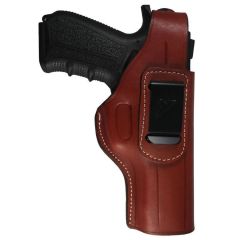 Canik55 TP-9 Belt Maşalı Deri Kılıf Kahverengi