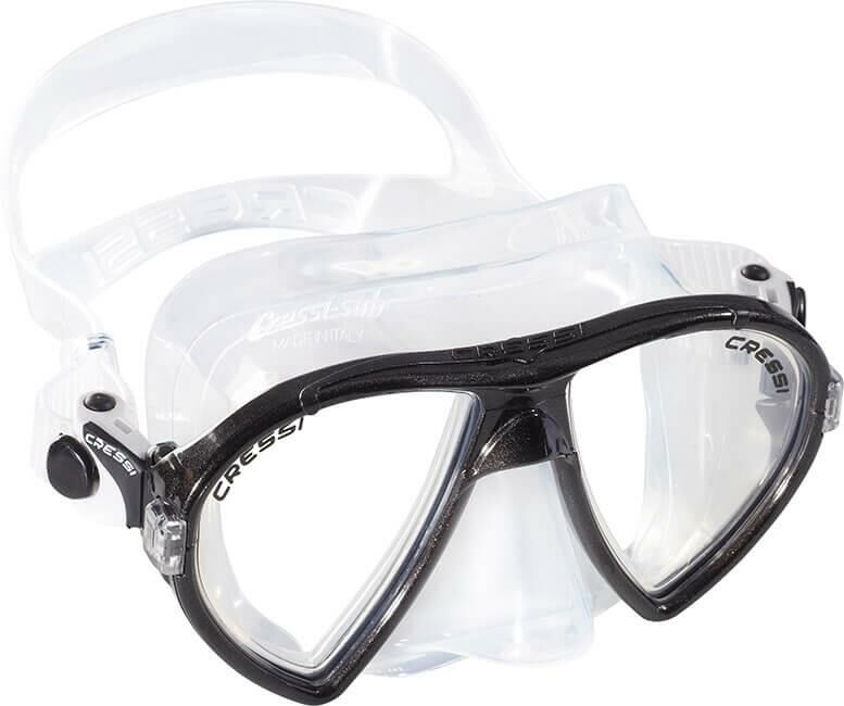 Cressi Ocean Dalış Maskesi CLEAR-FRAME BLACK