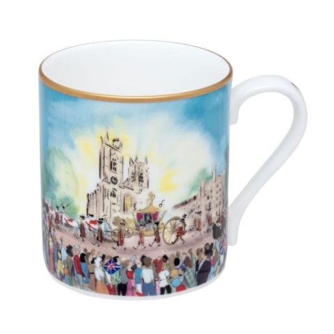 TR Pageantry at Westminster Abbey Mug