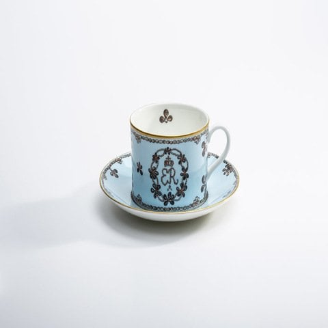 CoM - Shells - Blue - Teacup & Saucer