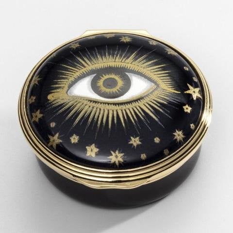 Evil Eye - Enamel Box