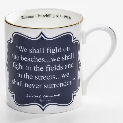 CH - We Shall Never Surrender - Mug- NEW