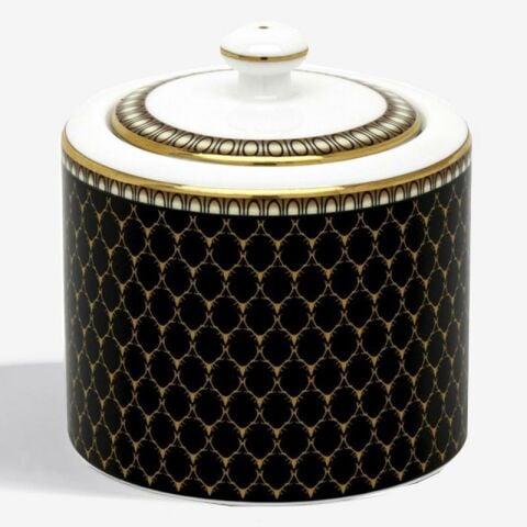 Antler Trellis - Black - Gold - Sugar Bowl