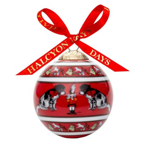 Spotty Dog & Nutcracker - Bauble