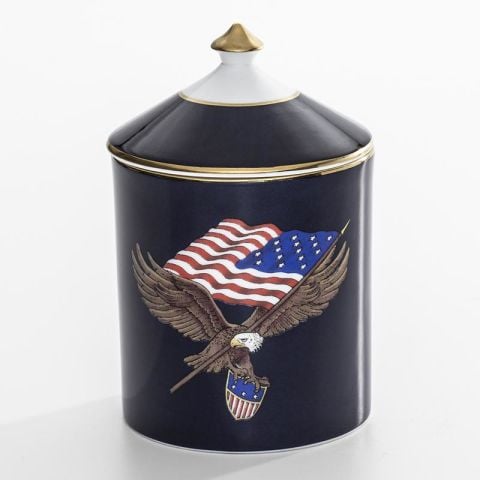 Star Spangled Banner - Jasmine - Lidded Candle