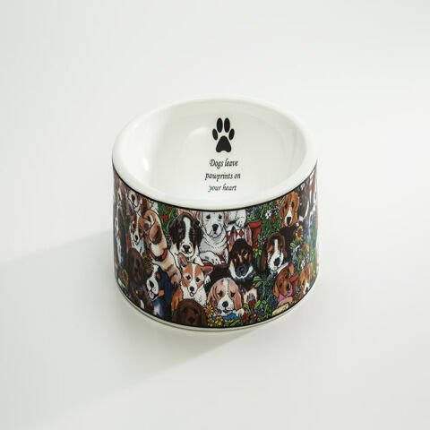 Dogs Leave Pawprints - Small Bowl