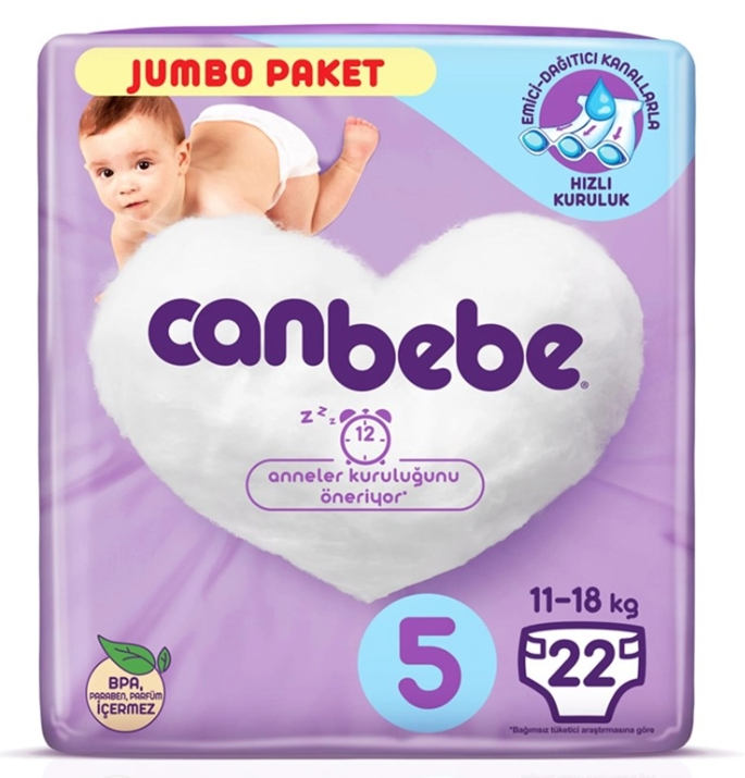 CANBEBE JUMBO 5 JUNIOR 24AD*4