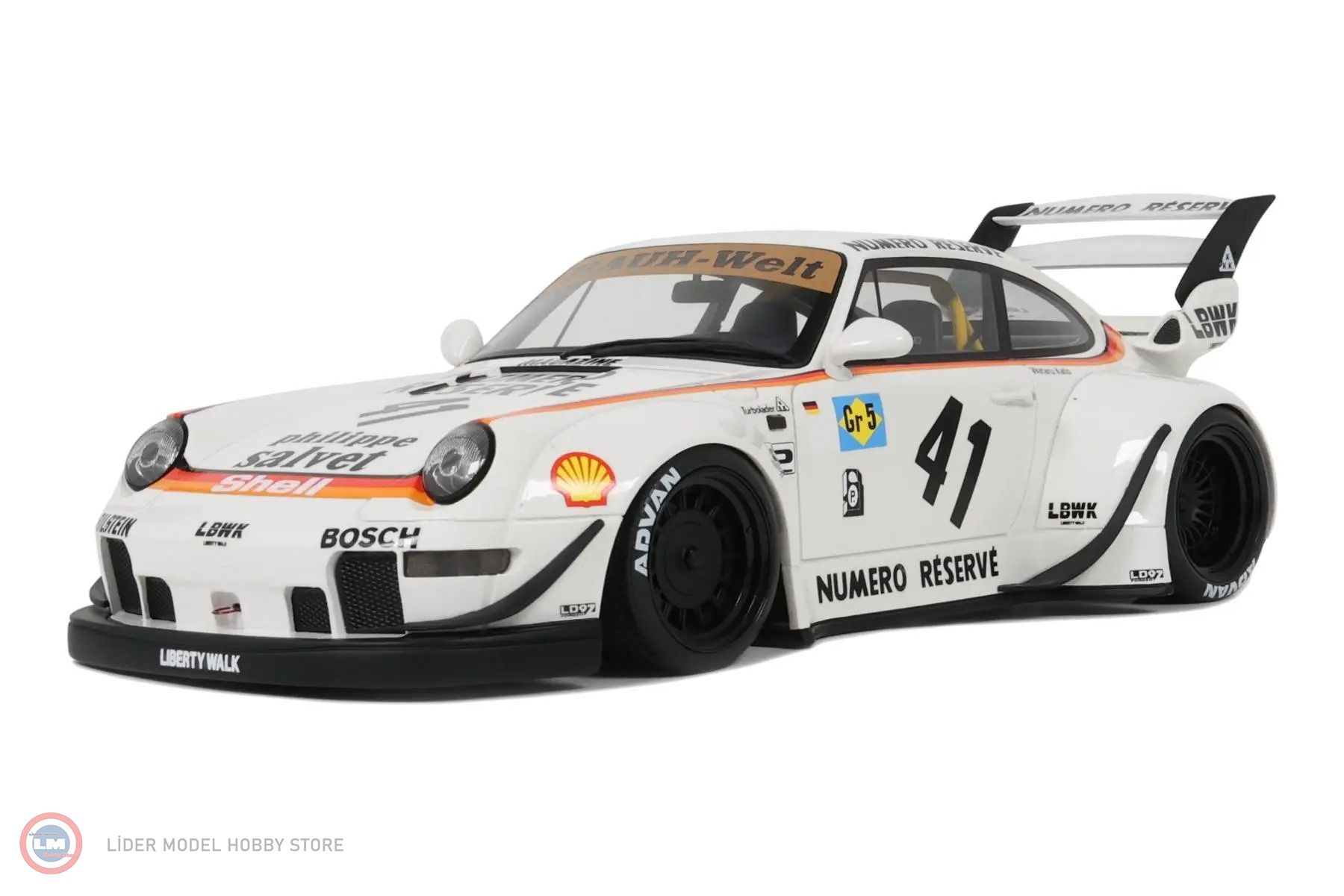 1:18 1993 Porsche 911 993 #41  RWB Bodykit Kato-San