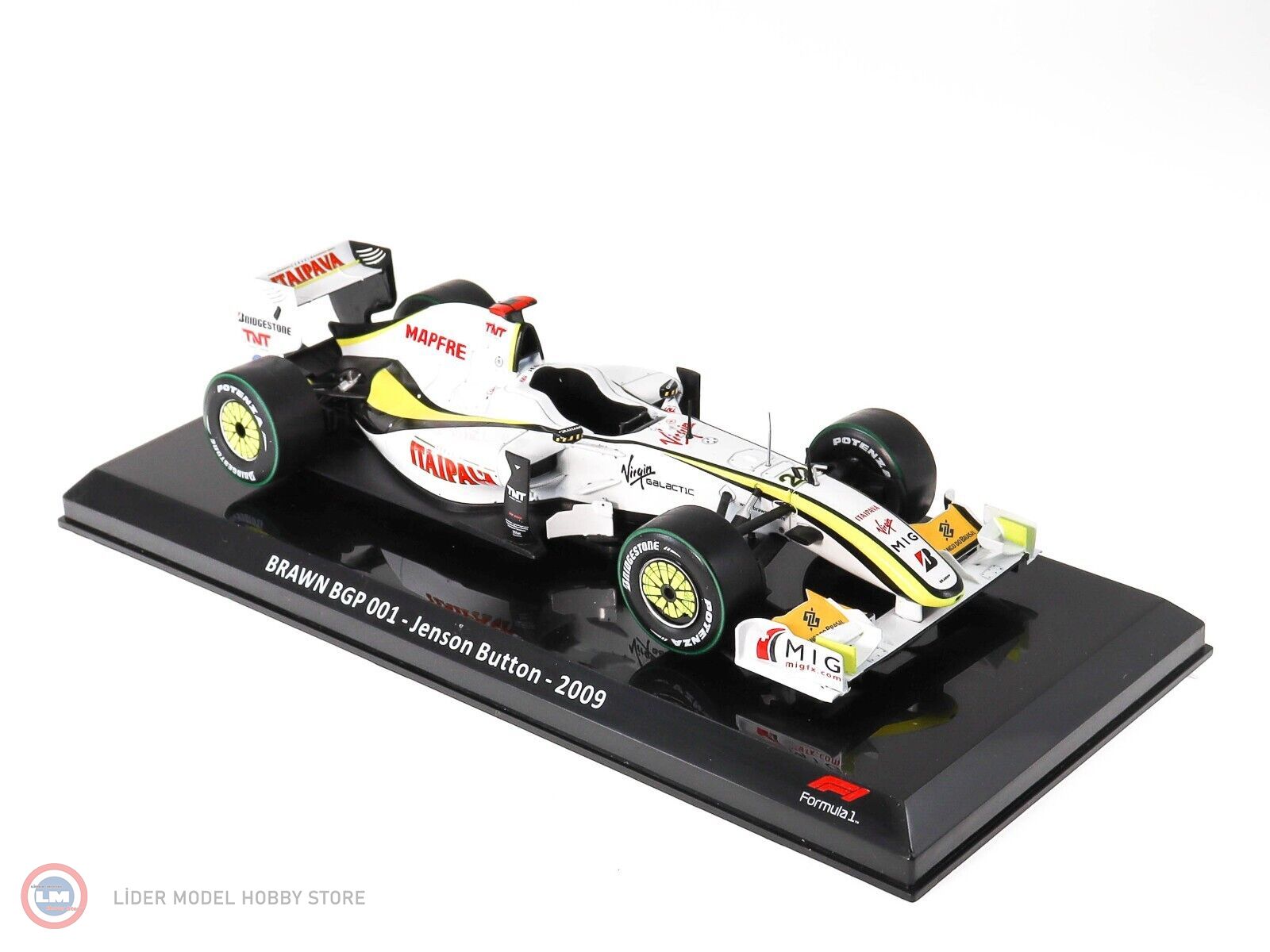 1:24 2009 BRAWN GP 01 - Jenson Button