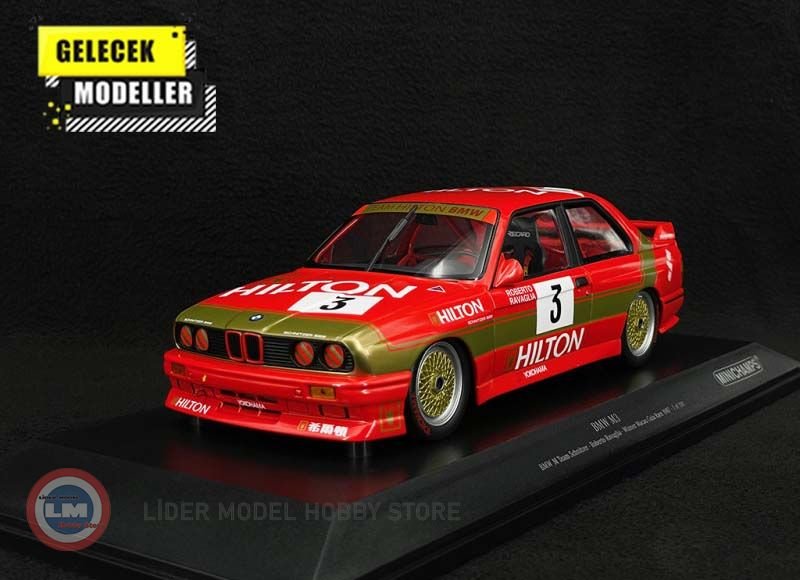 1:18 1987 BMW M3  #3– SCHNITZER-BMW – ROBERTO RAVAGLIA