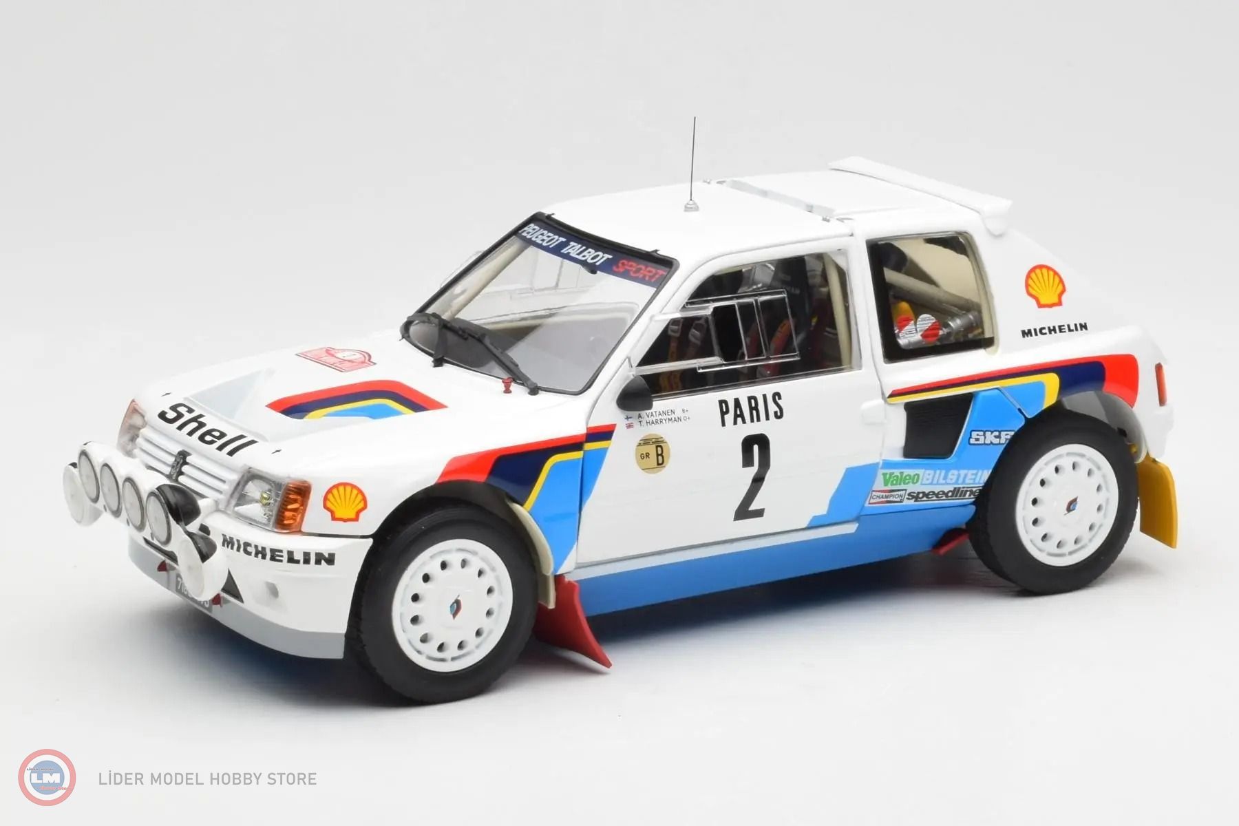 1:18 1985 Peugeot 205 T16 - Monte Carlo Rally