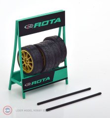 1:18  ROTA Standlı Jant Lastik Seti