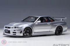 1:18 2001 Nissan Skyline GT-R (R34) Z-tune Silver