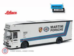 1:18 Mercedes Benz Renntransporter '' Martini Porsche Racing ''