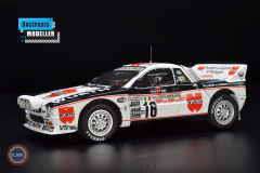 1:18 1983 Lancia 037 Night Version Gr.B Team Club Grifone Wurth Rally Costa Smeralda Porto Cervo G.F Cunico E. Bartolich