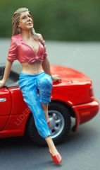 1:18 American Diorama '' Hanging Out '' Wendy 23854