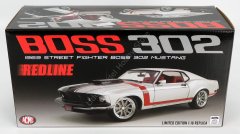 1:18 1969 Ford Mustang Boss 302 Redline