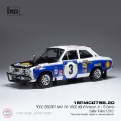 1:18 1973 Ford Escort Mki Rs 1600 #3 Rally Safari