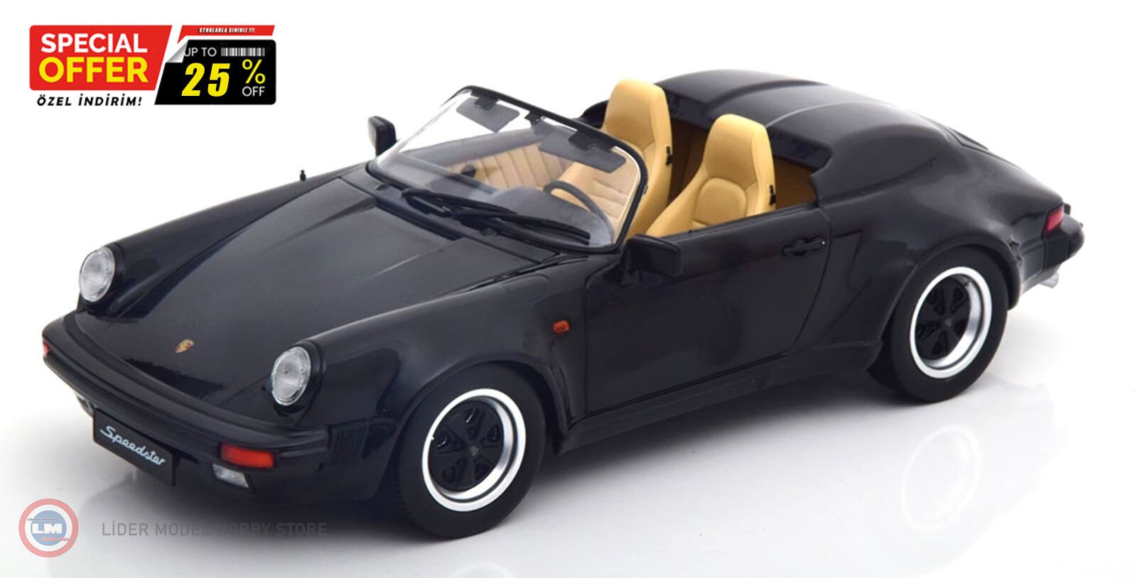 1:18 1989 Porsche 911 Speedster