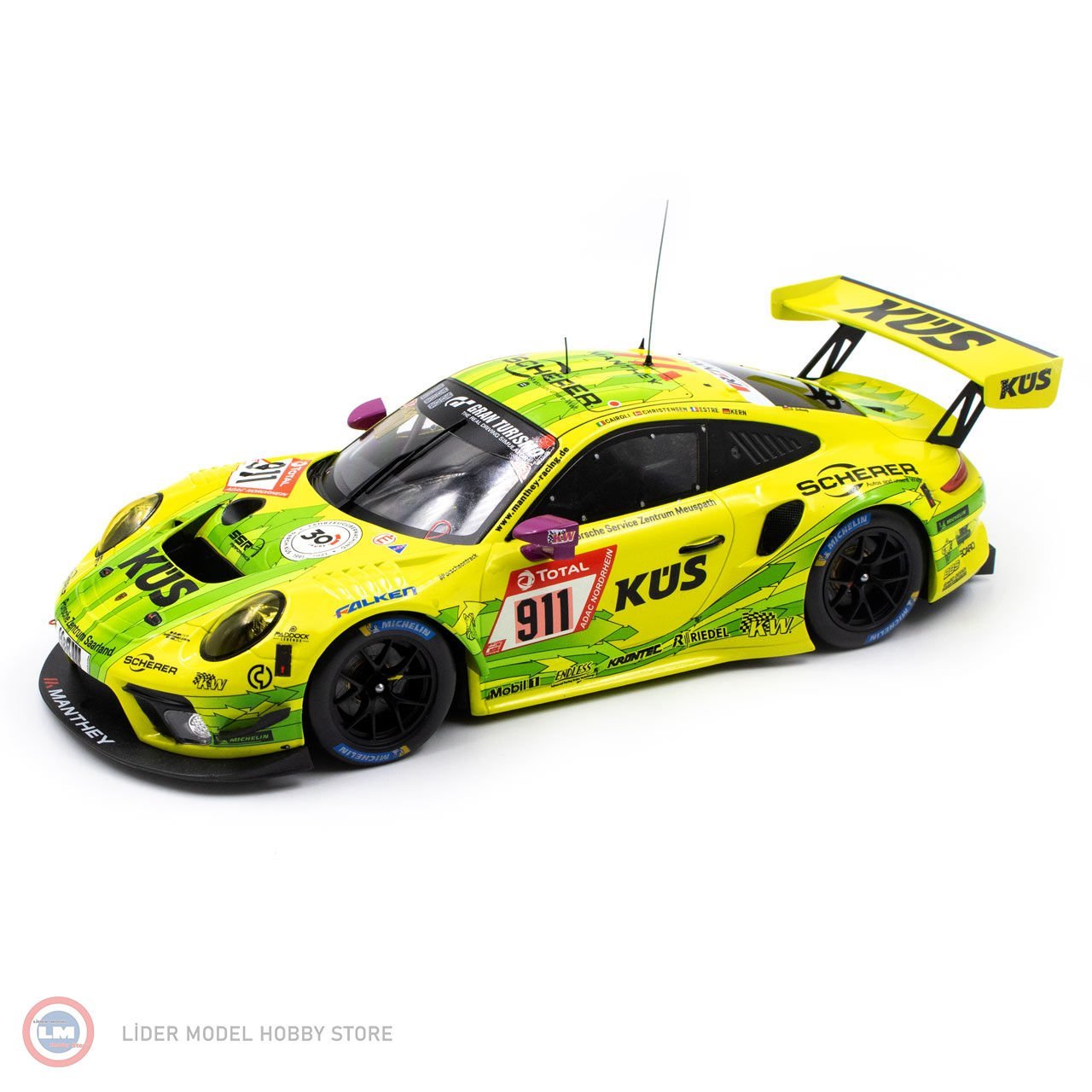 1:18 2021 Porsche 911 GT3 R #911  - 2021 Sieger 24h Rennen Nürburgring Manthey Collection