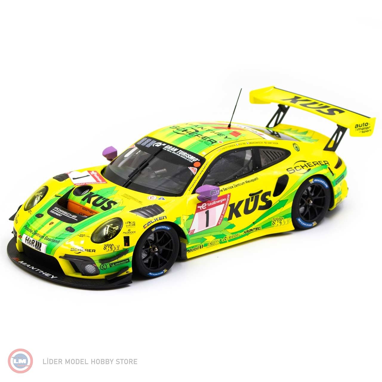 1:18 2022 Porsche 911 991-2 GT3 R  #1 TEAM MANTHEY RACING 24h NURBURGRING -  Manthey Collection