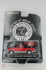 1:64 1991 GMC Sonoma PICKUP & 1920 INDIAN SCOUT ANNIVERSARY