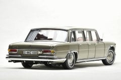 1:18 1963 Mercedes Benz S Class 600 Pullman W100 6 Doors Limousine with Sunroof