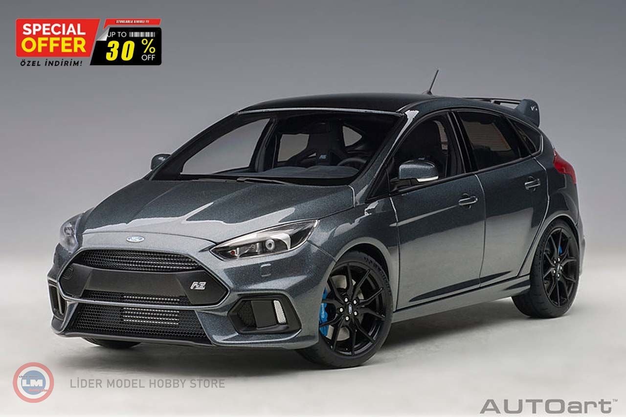 1:18 2016 Ford Focus RS (Magnetic Grey)