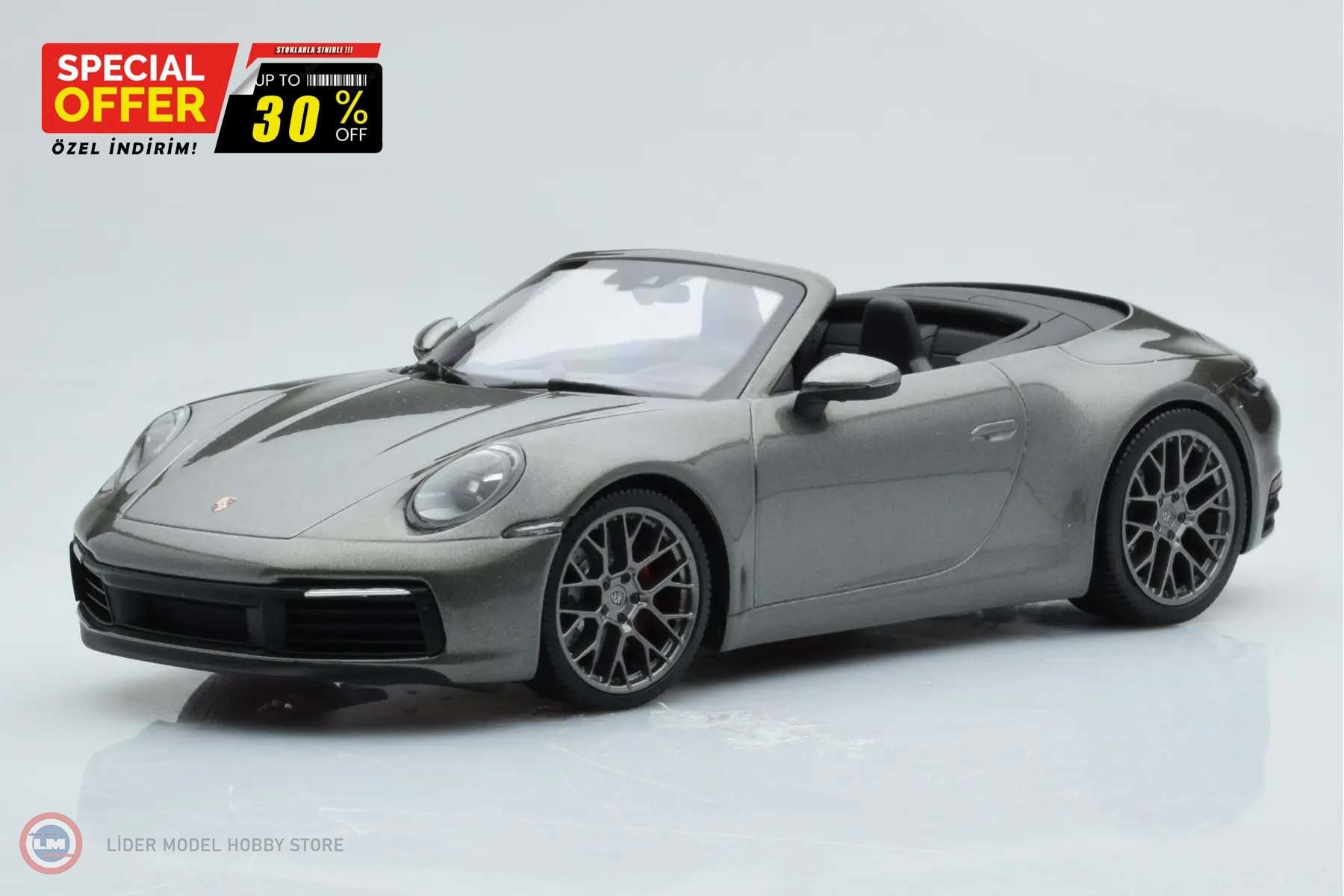 1:18 2019 Porsche 911 CARRERA 4S CABRIOLET