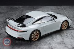 1:18 Minichamps 2021 Porsche 911 992 GT3 Chalk grey / Gold wheels