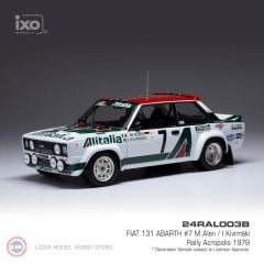 1:24 1978 Fiat 131 Abarth - #7 - Alitalia - Rallye WM