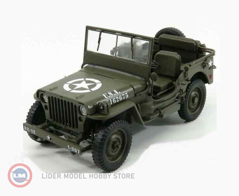 1:18 1941  Willys Jeep US Army - open