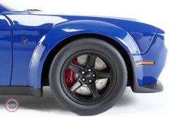 1:18 2021 Dodge Challenger Super Stock Indigo Blue  Red Stripes