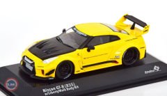 1:43 2019 Nissan GTR35 LBWK Silhouette Yellow