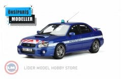 1:18 Subaru Impreza STI WRX Gendarmerie World Rally Blue