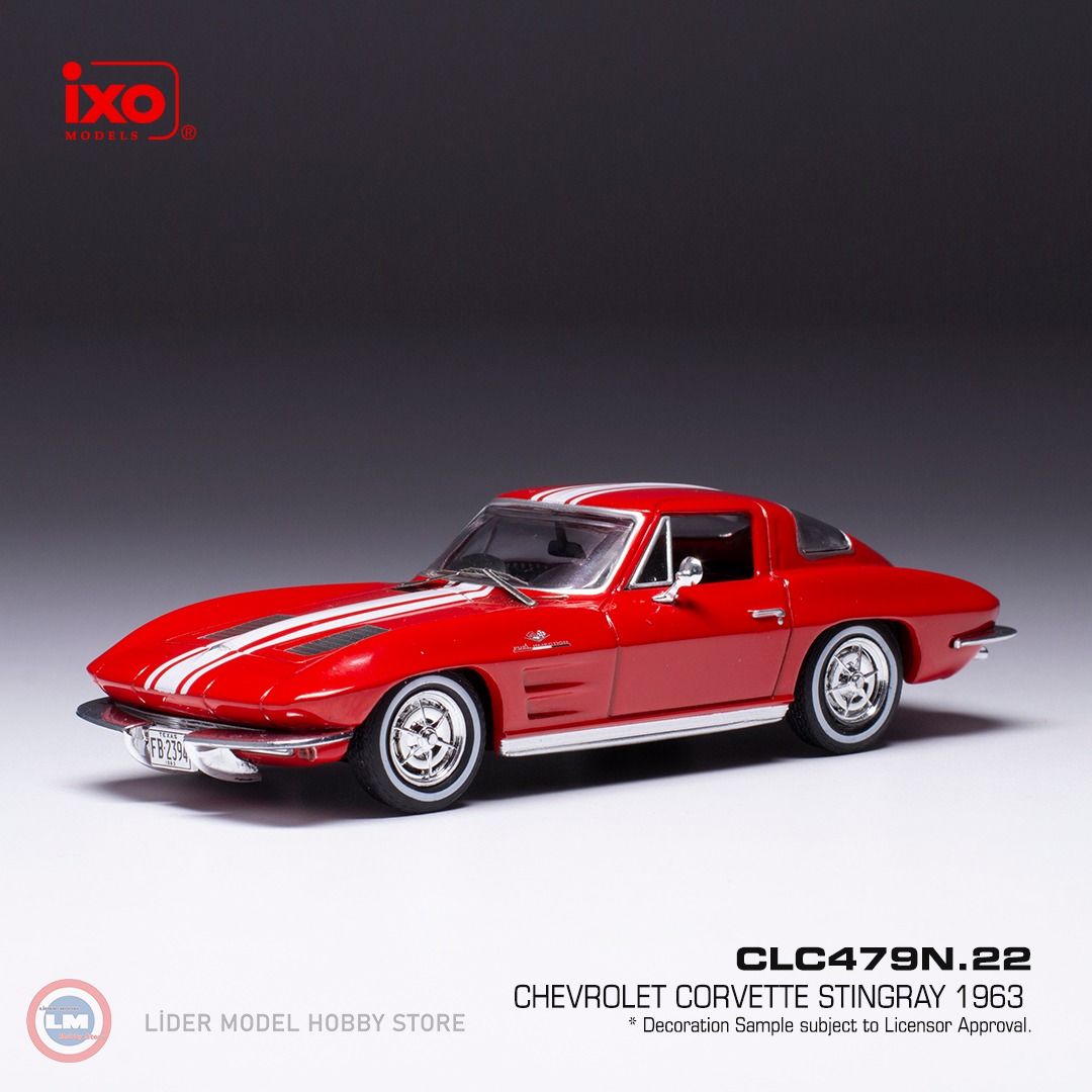 1:43 1963 Chevrolet Corvette C2 Stingray