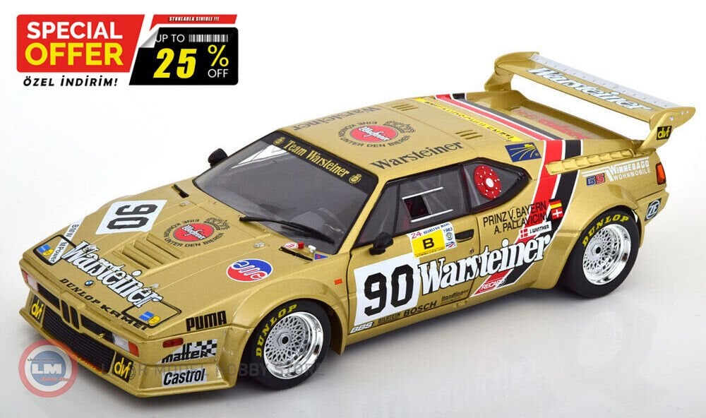 1:18 1983 BMW M1 Procar #90 - 24h LeMans