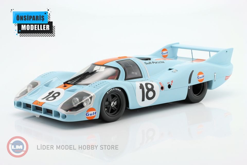 1:12 1971 Porsche 917 LH #18 24h LeMans Rodriguez, Oliver