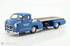 1:18 1955 Mercedes Benz Renntransporter “the blue wonder” - Mercedes Rennsportabteilung -