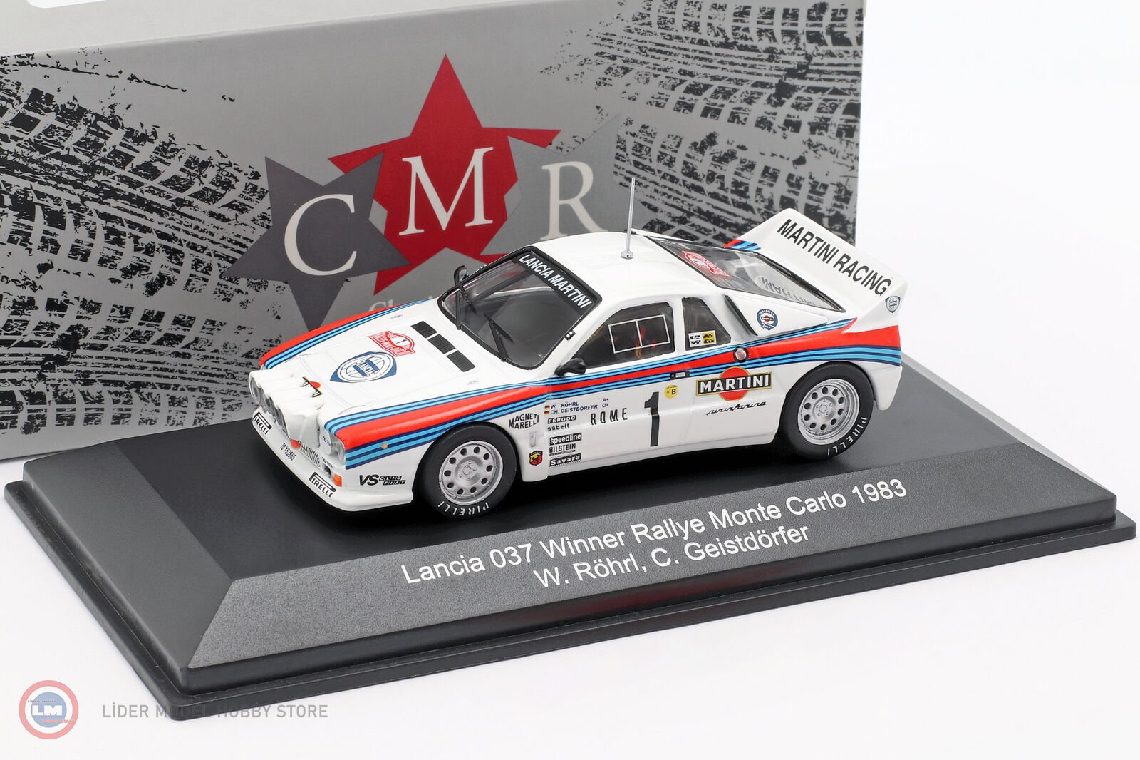 1:43 1983 Lancia 037 #1 Winner Rallye Monte Carlo