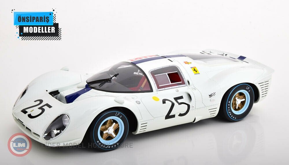 1:12 1967 Ferrari 412 P NART  #25 Rodriguez Baghetti LeMans