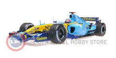 1:18 Minichamps 2005 Renault F1 Team R25 Fernando Alonso 2nd Place British GP