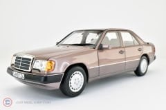 1:18 1989 Mercedes Benz E Class 230 E W124 - Rosewood