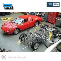1:18 Ferrari 250 LM Rolling Chassis + Car Body