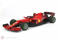 1:18 2021 Ferrari SF21 - Scuderia Ferrari - #5 - Carlos Sainz - Emilia Romagna GP 2021 - with intermediate tyres(Green)