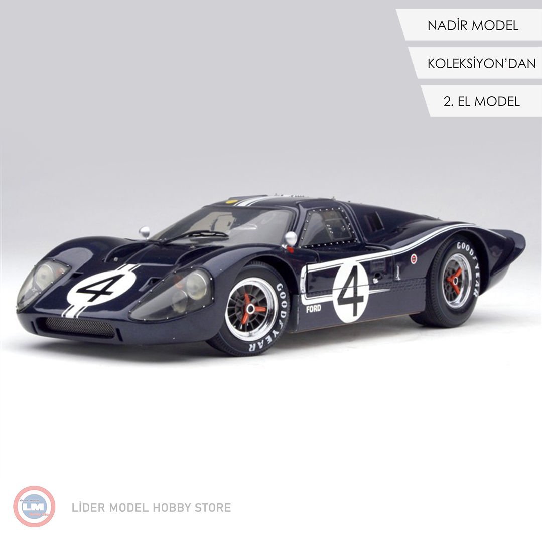 1:18 1967 Exoto Ford GT40 MK IV 24h Le Mans Ruby/Hulme